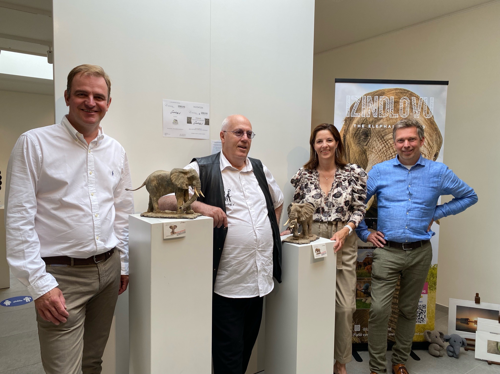 Bronze sculpture exhibition at Cafmeyer Gallery